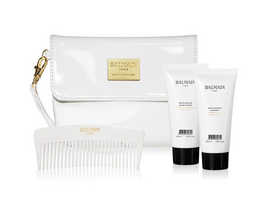 BALMAIN HAIR Cosmetic Bag White rinkinys