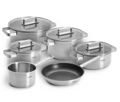 WOLL puodų rinkinys "Steel", 10-imt dalių