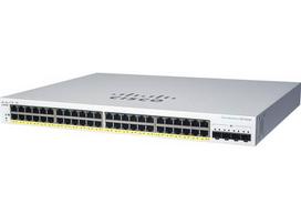 CISCO CBS220-24P-4X Managed L2 Gigabit Ethernet (10/100/1000) Power over Ethernet (PoE) Switch, White