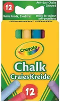 CRAYOLA Spalvoto kreidelės, 12 vnt.