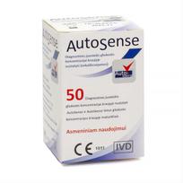 AUTOSENSE VOICE, diagnostinės juostelės,  50 vnt.