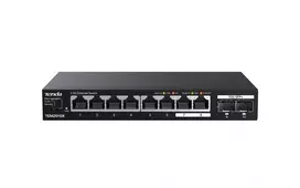 Tenda TEM2010X tinklo komutatorius 2.5G Ethernet (100/1000/2500) Desktopas Juoda