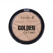 LOVELY_Golden Glow natūrali hipoalerginė pudra 2 15g