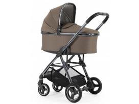 Universalus vežimėlio komplektas Oyster gravity plus 3in1 Mink