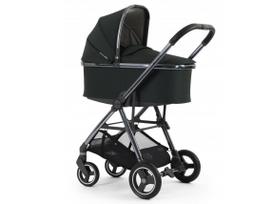 Universalus vežimėlio komplektas Oyster gravity plus 3in1 Black olive