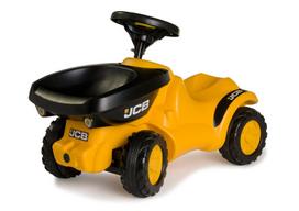 Paspiriamas traktorius Rolly Toys Minitrac JCB