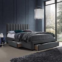 Lova Home4You Grace, 160x200 cm, pilka