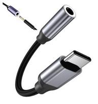 Prietaisas USB-C mini lizdas 3,5 mm AUX DAC Zenwire, Juoda