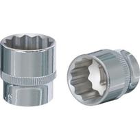Galvutė dvylikakampė 1/2" 10mm chrome+, ks tools