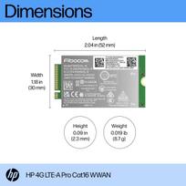 HP 4G LTE-A Pro Cat16 WWAN vidinis modemas