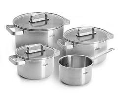 WOLL puodų rinkinys "Steel", 7-ios dalys