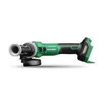 Bezvadu disku slīpmašīna, HIKOKI, G1813DVEW2Z, 18 V, bezsuku motors, 125 mm disks, 750 W jauda, 3200-8000 apgr./min, ērta lietošana.