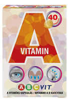 ABC VIT A Vitamin kapsulės, 40 vnt.