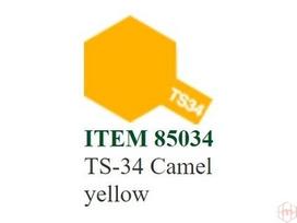 Tamiya - Purškiami dažai TS-34 Camel yellow, 100ml