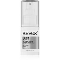 Revox B77 JUST Retinol 0.3% + Niacinamide 5% drėkinamoji raminamoji emulsija senėjimą lėtinančio poveikio 30 ml