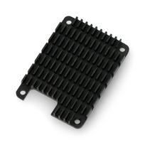 Aliuminis radiatorius, skirtas Raspberry Pi Compute Module 4 su šilumai laidžia juosta, juodas
