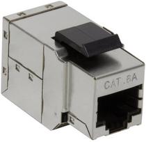 LogiLink Keystone adapteris 2 x RJ45 Cat.6A, STP, tvirtinimas su spragtelėjimu (NK4010)