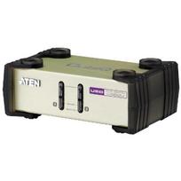 ATEN CS82U-AT CS82U 2-Port PS/2-USB KVM Switch 2x Custom KVM Cable sets Non-powered