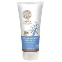 Natura Siberica Turtingas Sibiro Baltas Kūno Sviestas 200ml