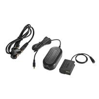 Kintamosios srovės maitinimo adapterio DSLR fotoaparato įkroviklis + jungties rinkinys iš „Panasonic“. UK Plug