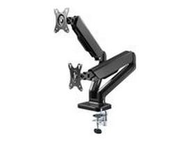 Techly Double Monitor Desk Stand, 17-32 inch