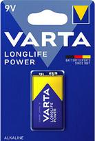 Varta Longlife Power Battery E-Block 6LR61 9V, 1-pack