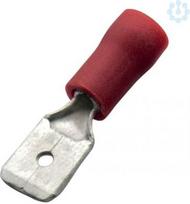 Flat terminals, 0.25-1.5/2.8x0.8, red, 100 pieces 260512 | 4011923171803