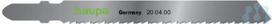 200400 Jig saw blades for wood, plastic, 5 #NAME? 200400 | 4011923066536