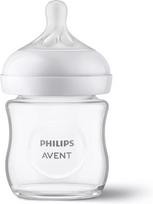 PHILIPS Avent SCY930/01 Natural Response glass baby bottle, 120 ml (SCY930/01)