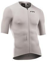 Dviratininko marškinėliai Northwave Essence S/S light grey