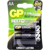 ličio baterijos, aa, 1,5 v, gp, lizdinė plokštelė, 2 pakuotės