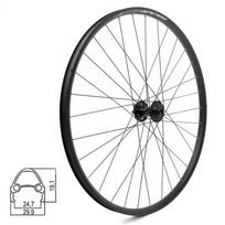 Priekinis ratas J25DH 29" // diskiniams 6-varžtų stabdžiams, 32H, Thru Axle, kniedytas, aliuminis