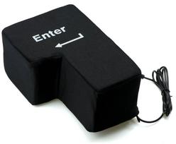 ENTER didelė antistresinė USB pagalvė