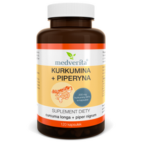 Medverita Curcumin + Piperine 120 caps