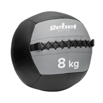 Medicininis kamuolys pratimams 8 kg, REBEL ACTIVE