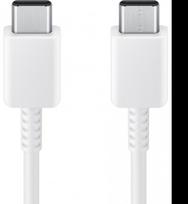 EP-DW767JWE Samsung USB-C/USB-C duomenų kabelis 3A 1.8m baltos spalvos (OOB Bulk)