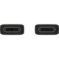 EP-DW767JBE Samsung USB-C/USB-C duomenų kabelis 3A 1.8m juodos spalvos (OOB Bulk)