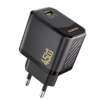 Dudao A28 45W GaN USB-C laidinis įkroviklis – juodos spalvos