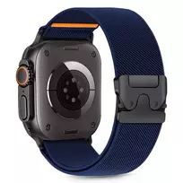 Tech-Protect Nylon apyrankė Apple Watch 44 / 45 / 46 / 49 mm – mėlynos spalvos