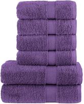 Rankšluostis Rankšluosčių rinkinys SOLUND, 6vnt., violetiniai, 600g/m²