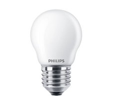 Led lemputė PHILIPS, E27, P45, 2,2W (=25W), 2700 K, 250 lm, matinė