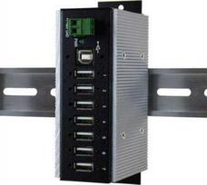 Exsys EXSYS EX-1177HMVS-WT 7 prievadų USB 2.0 šakotuvas su 15KV apsauga nuo viršįtampių