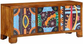 Batų suolelis Medus ruda 100 x 35 x 45 cm Alyvuogių masyvas