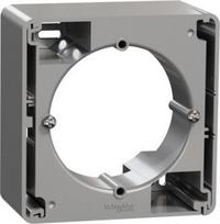 Surface Mounting box, 1 gang, aluminium Sedna Design SDD113901 | 3606481479686