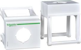 DIN rail mounting base - Ø 22 mm units - for control and signalling unit A9A15151 | 3606480377020