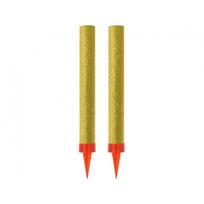 Torto - ledų šventinis fontanas, aukso (2 vnt./12 cm)