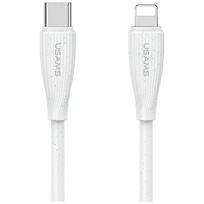 USAMS Kabel Green Series SJ717 30W USB-C to Lightning 1m white
