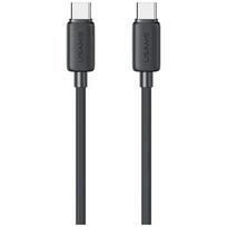 USAMS KY Series US-SJ691 60W USB-C to USB-C cable, 1m, black