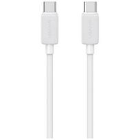 USAMS KY Series US-SJ691 60W USB-C to USB-C cable, 1m, white