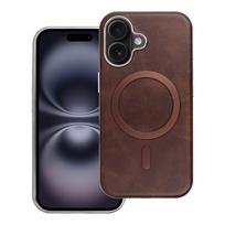GENTLEMAN MAG COVER Case compatible with MagSafe for IPHONE 16 PRO, brown